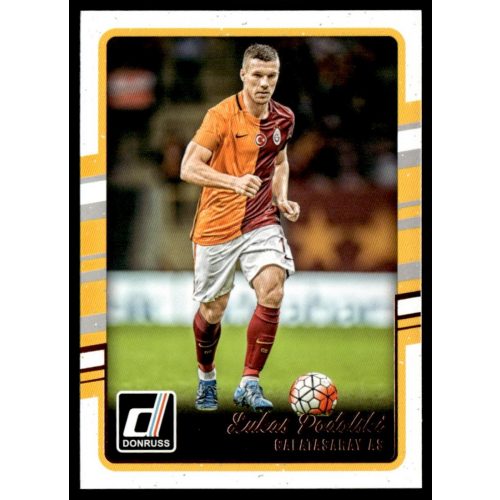 2016 Donruss  #96 Lukas Podolski