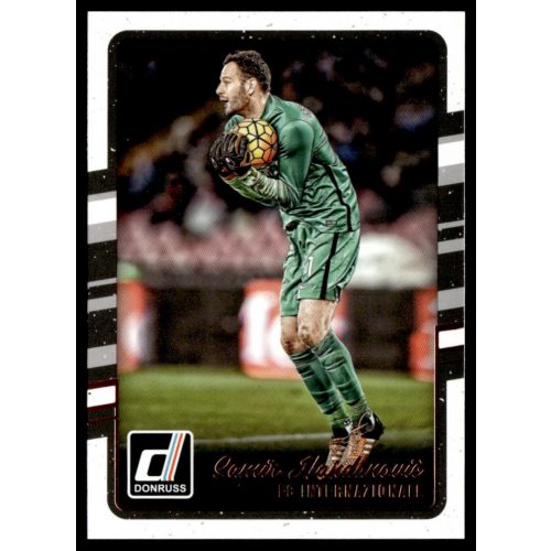 2016 Donruss  #107 Samir Handanovic