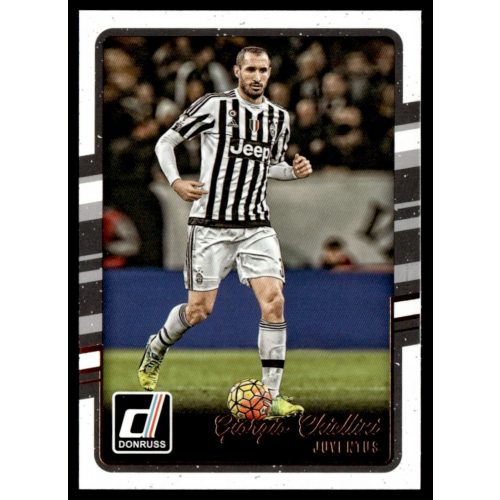 2016 Donruss  #111 Giorgio Chiellini