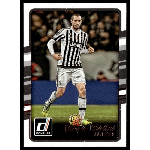 2016 Donruss  #111 Giorgio Chiellini