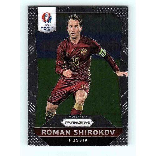 2016 Panini Panini Uefa Euro Prizm Base #171 Roman Shirokov