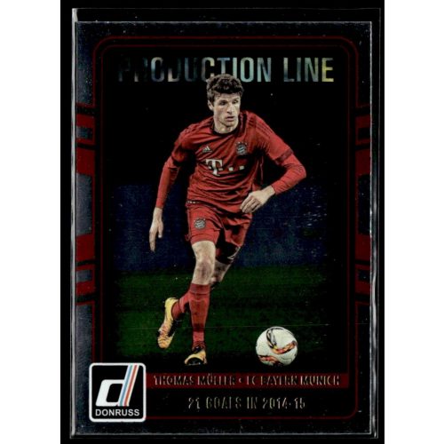 2016 Donruss Production Line  #4 Thomas Muller