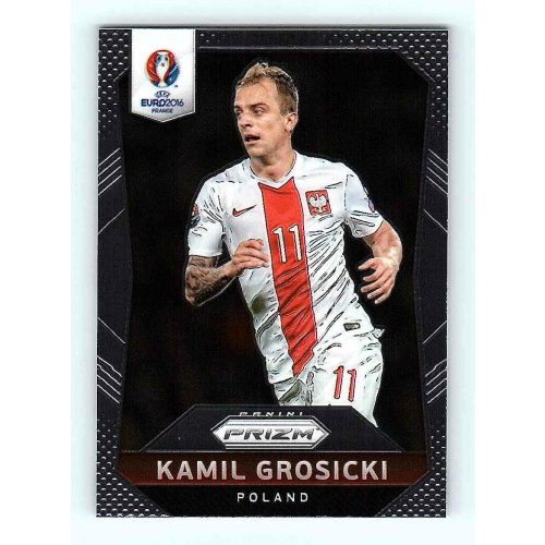 2016 Panini Panini Uefa Euro Prizm Base #143 Kamil Grosicki