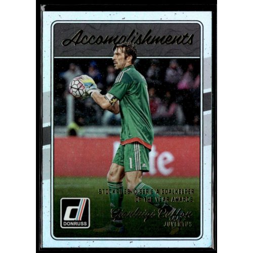 2016 Donruss Accomplishments Holographic #15 Gianluigi Buffon