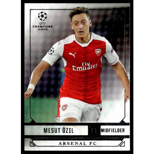 2017 Topps UEFA Champions League Showcase  #4 Mesut Özil