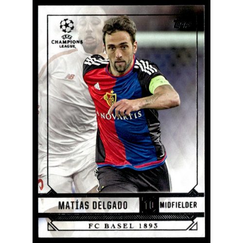 2017 Topps UEFA Champions League Showcase  #59 Matias Delgado