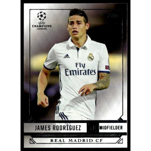 2017 Topps UEFA Champions League Showcase  #163 James Rodríguez