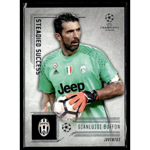 2017 Topps UEFA Champions League Showcase Steadied Success  #SS-6 Gianluigi Buffon