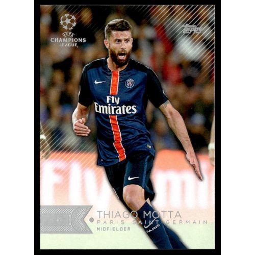 2015 Topps UEFA Champions League Showcase  #8 Thiago Motta