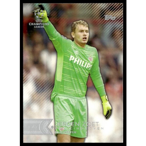 2015 Topps UEFA Champions League Showcase  #29 Jeroen Zoet