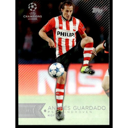 2015 Topps UEFA Champions League Showcase  #32 Andres Guardado