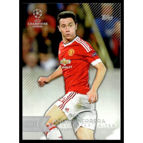 2015 Topps UEFA Champions League Showcase  #41 Ander Herrera