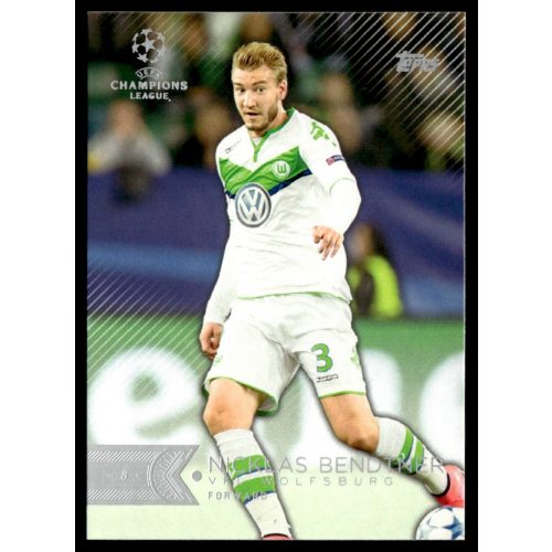 2015 Topps UEFA Champions League Showcase  #53 Nicklas Bendtner