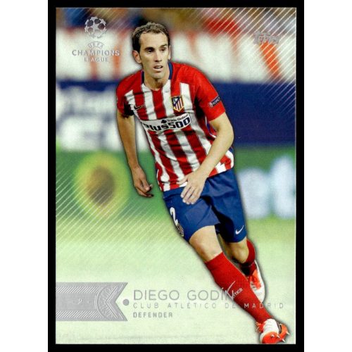 2015 Topps UEFA Champions League Showcase  #61 Diego Godin