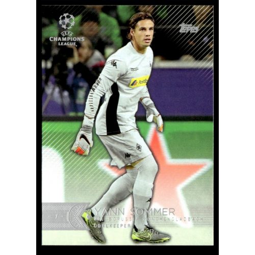 2015 Topps UEFA Champions League Showcase  #100 Yann Sommer