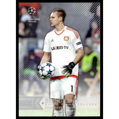 2015 Topps UEFA Champions League Showcase  #112 Bernd Leno