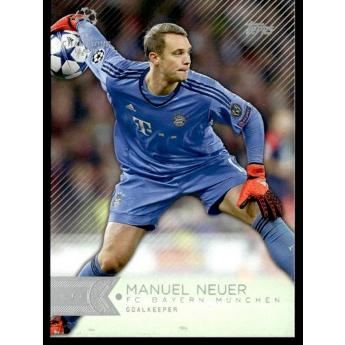 2015 Topps UEFA Champions League Showcase  #131 Manuel Neuer