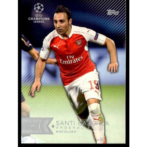 2015 Topps UEFA Champions League Showcase  #140 Santi Cazorla