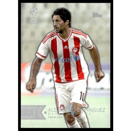 2015 Topps UEFA Champions League Showcase  #146 Alejandro Dominguez