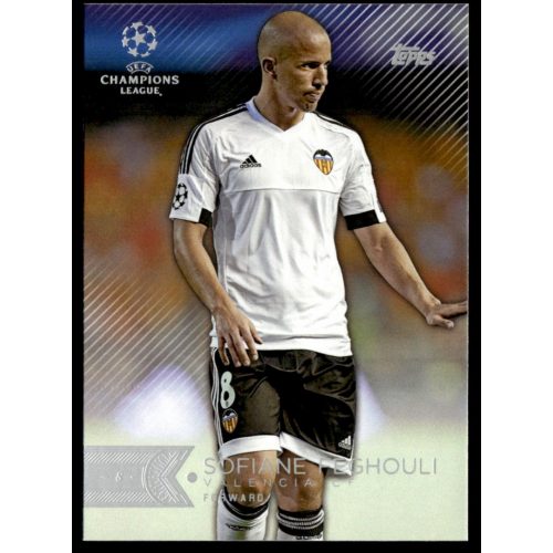 2015 Topps UEFA Champions League Showcase  #197 Sofiane Feghouli