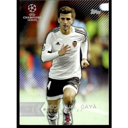 2015 Topps UEFA Champions League Showcase  #198 Jose Luis Gaya