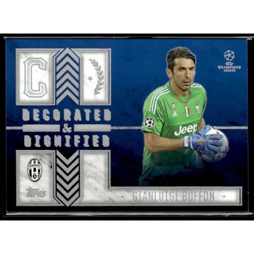 2015 Topps UEFA Champions League Showcase Decorated and Dignified #DD-GB Gianluigi Buffon