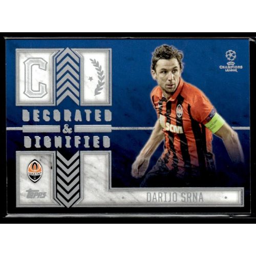 2015 Topps UEFA Champions League Showcase Decorated and Dignified #DD-DS Darijo Srna