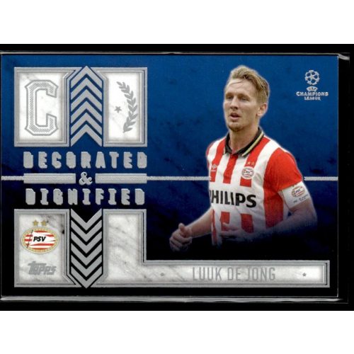 2015 Topps UEFA Champions League Showcase Decorated and Dignified #DD-LD Luuk de Jong