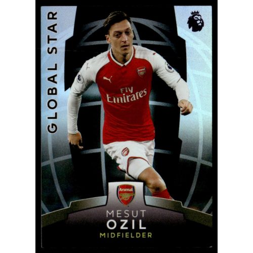 2016 Topps English Premier League Platinum GLOBAL STAR #104 Mesut Ozil