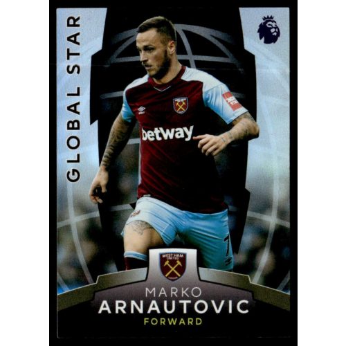 2016 Topps English Premier League Platinum GLOBAL STAR #140 Marko Arnautovic