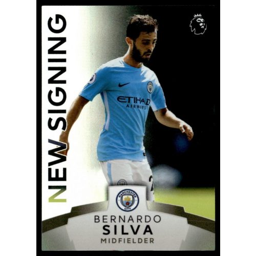 2016 Topps English Premier League Platinum NEW SIGNING #151 Bernardo Silva