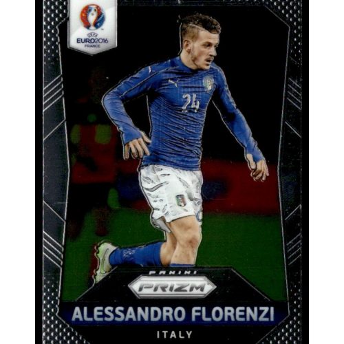 2016 Panini UEFA Euro Prizm  #96 Alessandro Florenzi