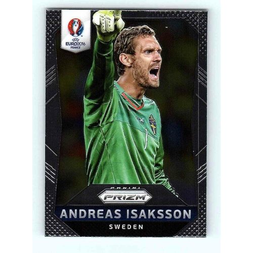 2016 Panini Panini Uefa Euro Prizm Base #244 Andreas Isaksson