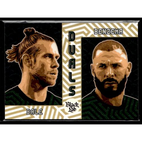 2024 BLACKLAB MASTERS & CUTS DUALS #05 Gareth Bale/Karim Benzema 11/12