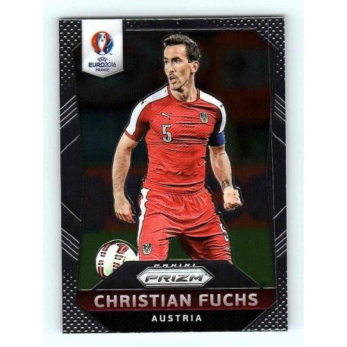 2016 Panini Panini Uefa Euro Prizm Base #80 Christian Fuchs