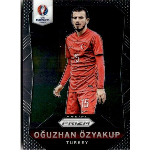 2016 Panini UEFA Euro Prizm  #209 Oguzhan Ozyakup