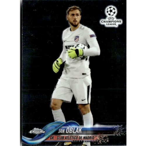 2017 Topps Chrome UEFA Champions League  #57 Jan Oblak