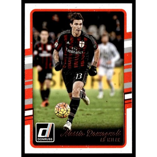 2016 Donruss  #1 Alessio Romagnoli