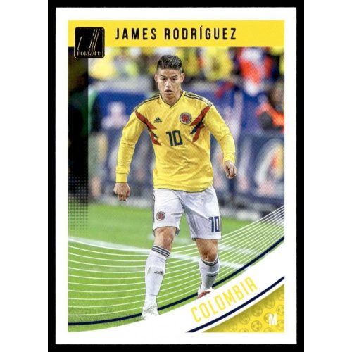 2018 Donruss  #111 James Rodriguez