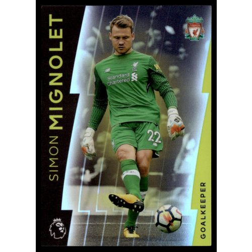 2016 Topps English Premier League Platinum  #46 Simon Mignolet