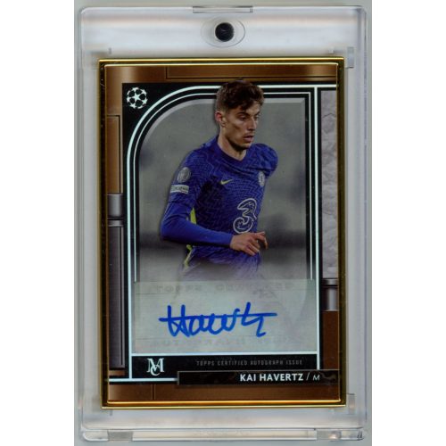 2021 Topps Museum Collection UEFA Champions League Framed Autographs #FAKH Kai Havertz