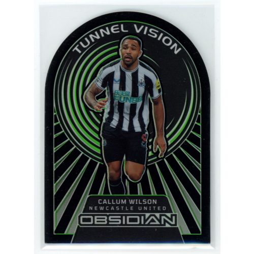 2022 Panini Obsidian Tunnel Vision Electric Etch Green #1 Callum Wilson 2/5