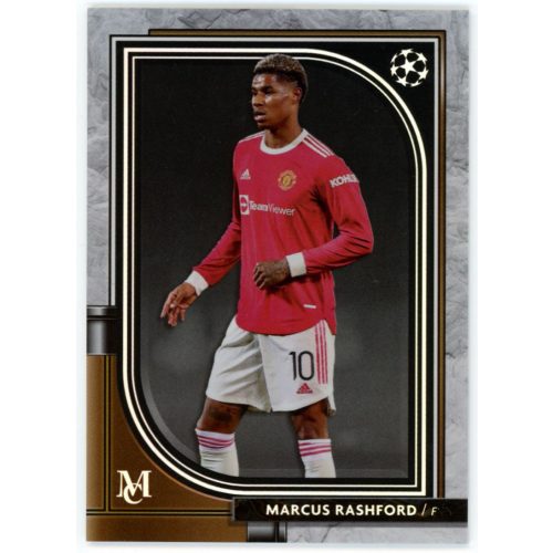 2021 Topps Museum Collection UEFA Champions League  #23 Marcus Rashford