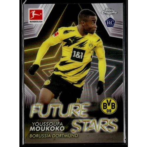 2021 Topps Chrome Bundesliga Future Stars  #FS-YM Youssoufa Moukoko