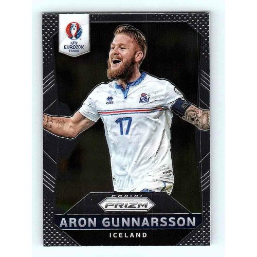 2016 Panini Panini Uefa Euro Prizm Base #112 Aron Gunnarsson