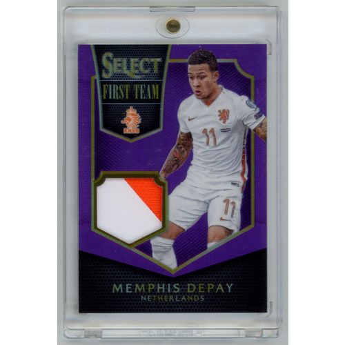 2015 Select First Team Swatches Prime Purple  #FT-MD Memphis Depay 20/25