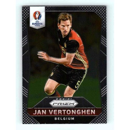 2016 Panini Panini Uefa Euro Prizm Base #28 Jan Vertonghen