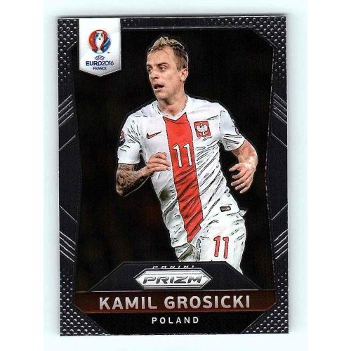 2016 Panini Panini Uefa Euro Prizm Base #143 Kamil Grosicki