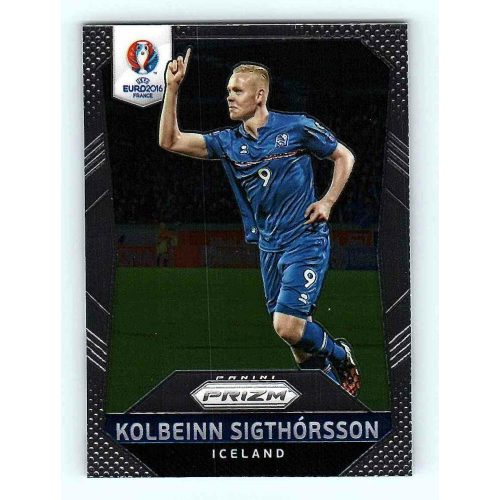 2016 Panini Panini Uefa Euro Prizm Base #110 Kolbeinn Sigthorsson