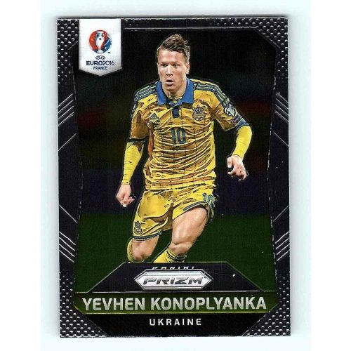 2016 Panini Uefa Euro Prizm Base #211 Yevhen Konoplyanka